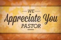 Pastor Appreciation, October 11, 2015