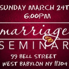 Marriage Ministry Seminar