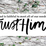 BELIEVING GOD FOR MIRACULOUS PROVISIONS, February 24th, 2019