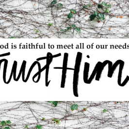 BELIEVING GOD FOR MIRACULOUS PROVISIONS, February 24th, 2019