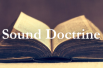 MAINTAINING SOUND DOCTRINE, 7/22 – 7, 2019