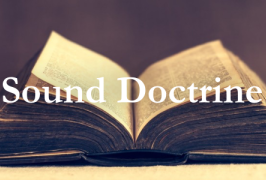 MAINTAINING SOUND DOCTRINE, 7/22 – 7, 2019