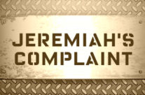 JEREMIAH’S COMPLAINT, NOVEMBER 22th, 2020