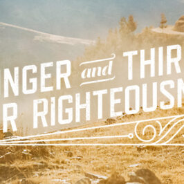 THIRSTING AFTER RIGHTEOUSNESS II,  May 29th, 2022
