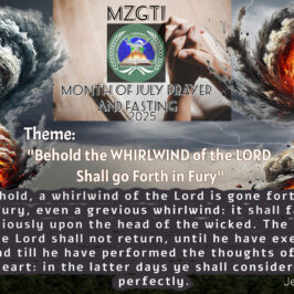 Month of July Prayer and Fasting 2025