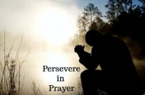 PERSEVERANCE IN PRAYER, July 19th, 2026