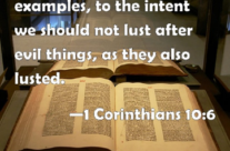 WILDERNESS EXPERIENCES (II): IDOLATRY, AUGUST 23RD, 2026