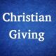 GIVING (PART 1), SEPTEMBER 27TH, 2026
